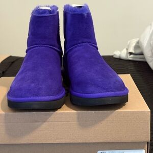 UGG Vibrant Purple Sheepskin Boots